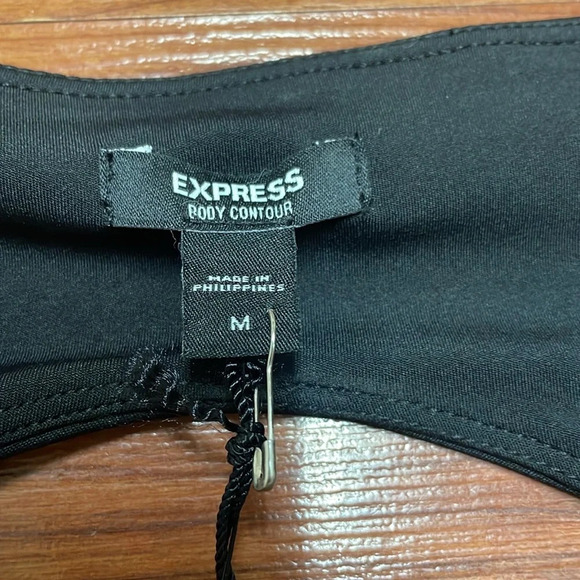 New! Express Body Contour black dress size Med - Picture 5 of 8